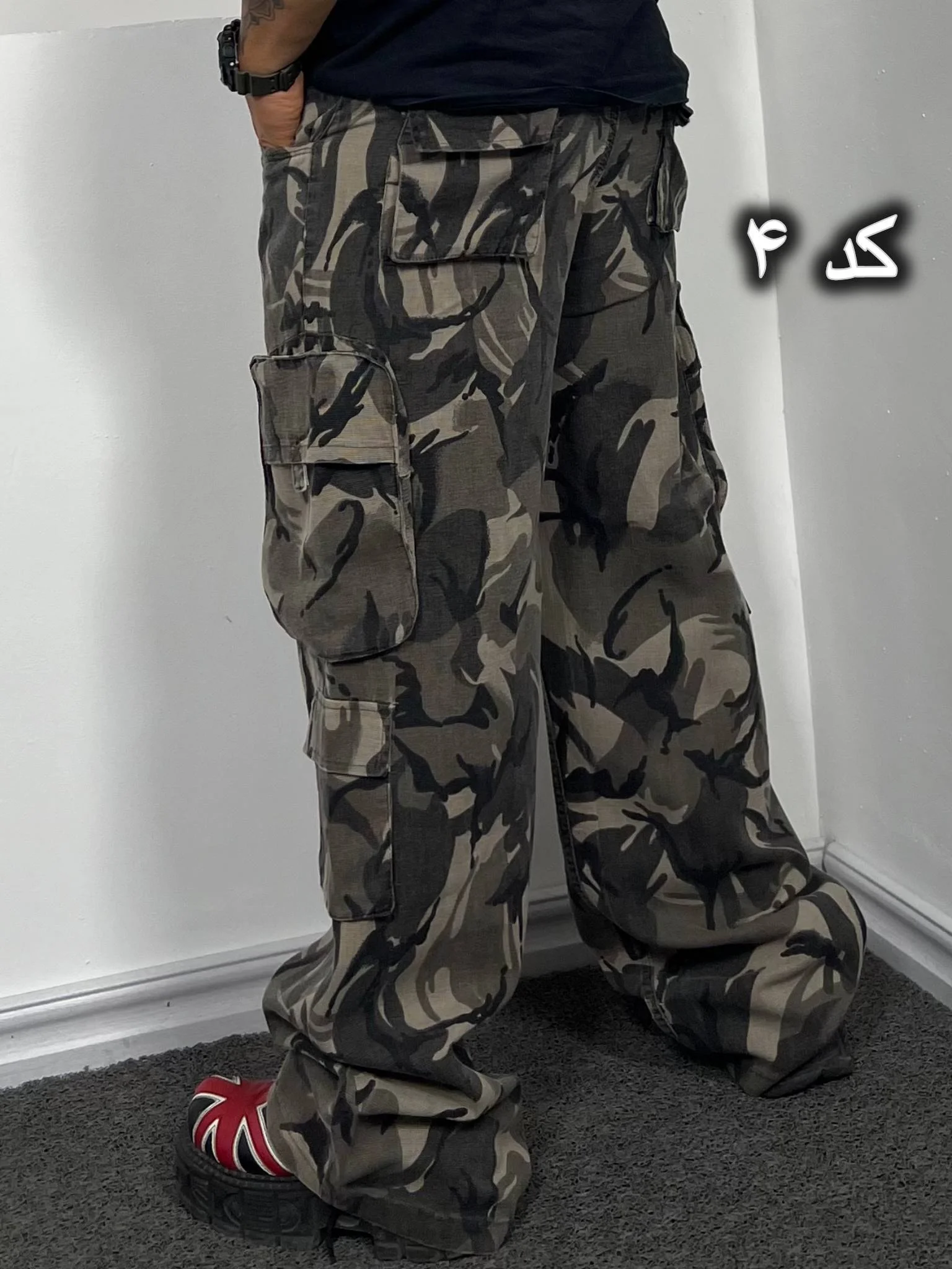 شلوار فول بگ چیریکی ۸ جیب کد (۶۰)